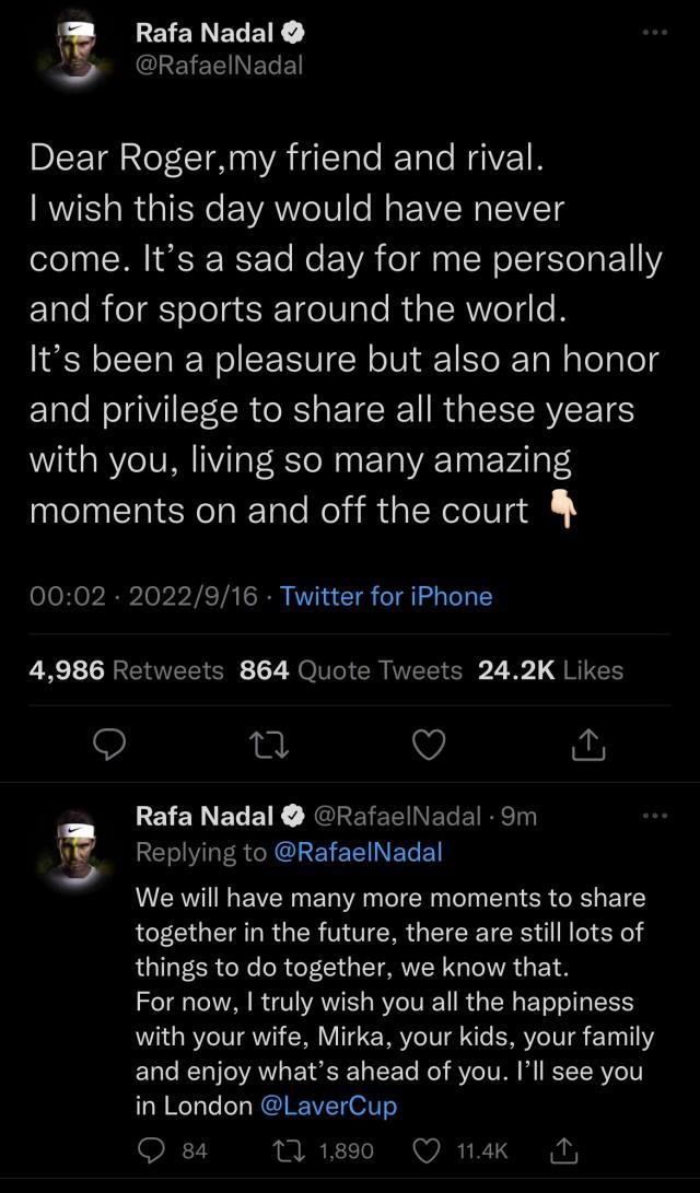 星空体育官网-网坛群星致敬费德勒 纳达尔：费纳的故事未完待续